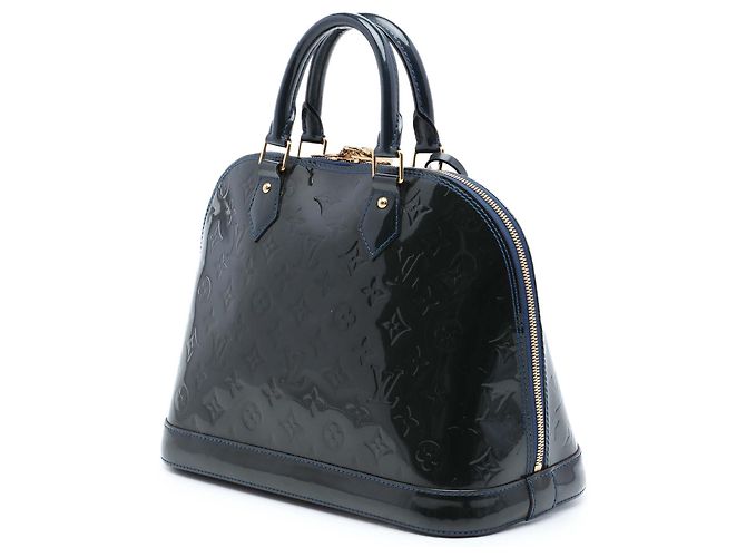 Louis Vuitton Green Monogram Vernis Alma PM Verde Verde escuro - vista 2