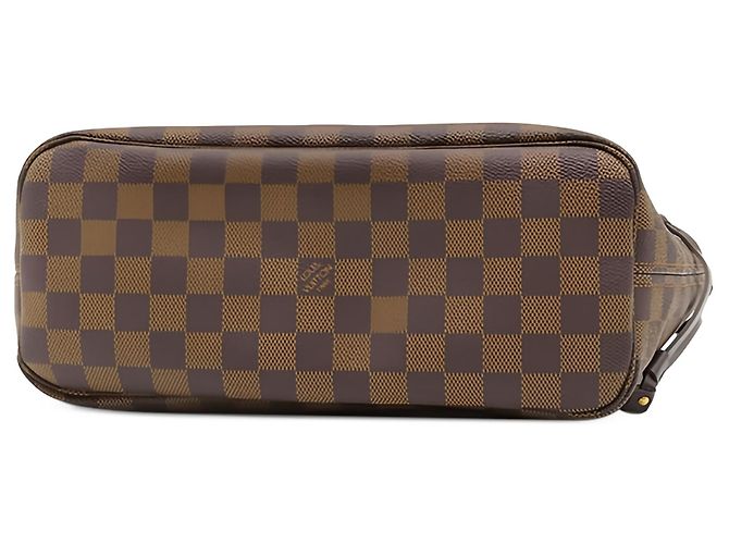 Louis Vuitton Brown Damier Ebene Neverfull PM Marrone - vista 3