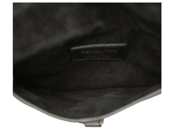 Autre Marque Bolso cinturón Saddle Dior de piel negra Negro - vista 4