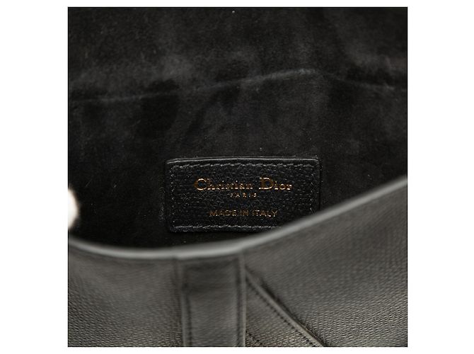 Autre Marque Bolso cinturón Saddle Dior de piel negra Negro - vista 5