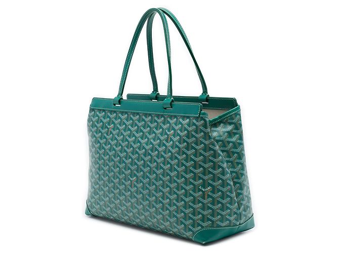 Goyard Green Goyardine Bellechasse PM Verde - vista 2