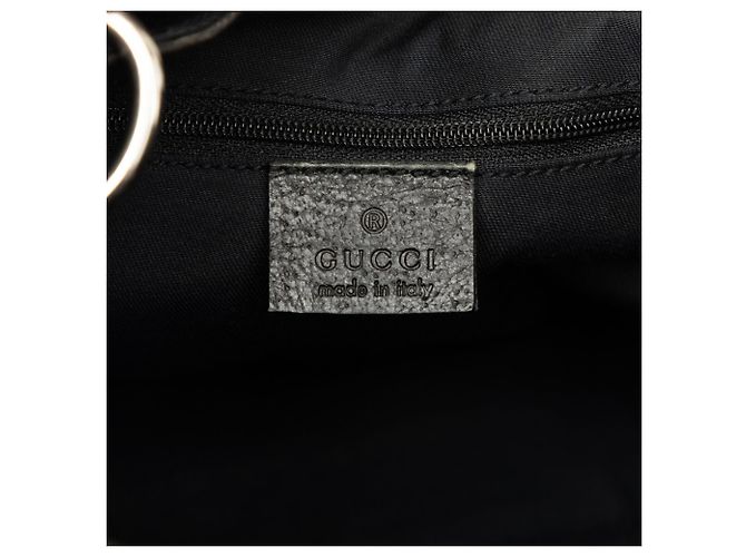 Bolsa de Ombro Gucci Black GG Canvas Eclipse Preto - vista 5