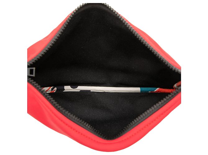 Hermès Neobain Case Rot Medium aus Neopren - Ansicht 4