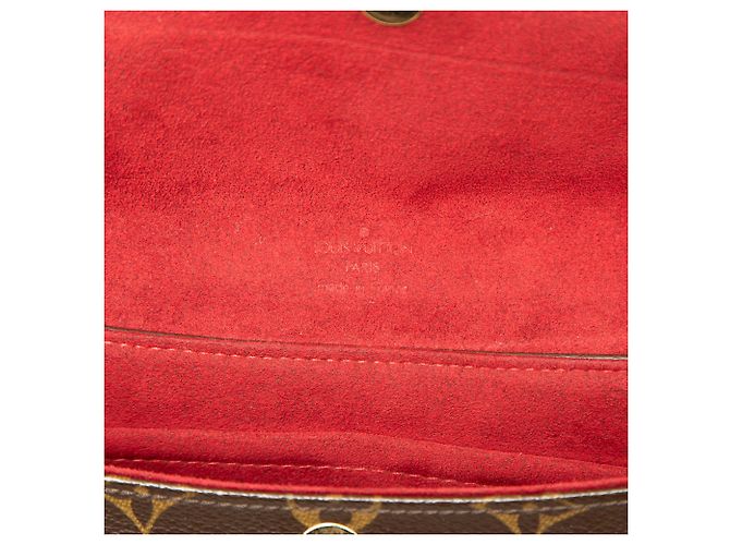 Louis Vuitton Brown Monogram Sonatine Marrone - vista 5
