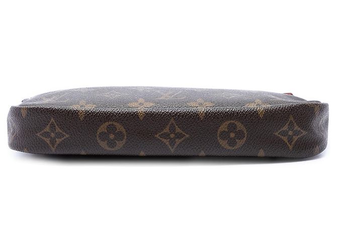 Louis Vuitton Brown Monogram Pochette Accessoires Marrone - vista 3