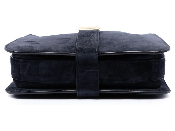 Borsa a tracolla Marie Bottega Veneta in camoscio nero - vista 3