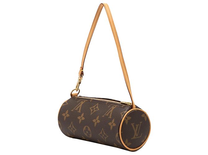 Louis Vuitton Brown Monogram Papillon Pochette Marrom - vista 2