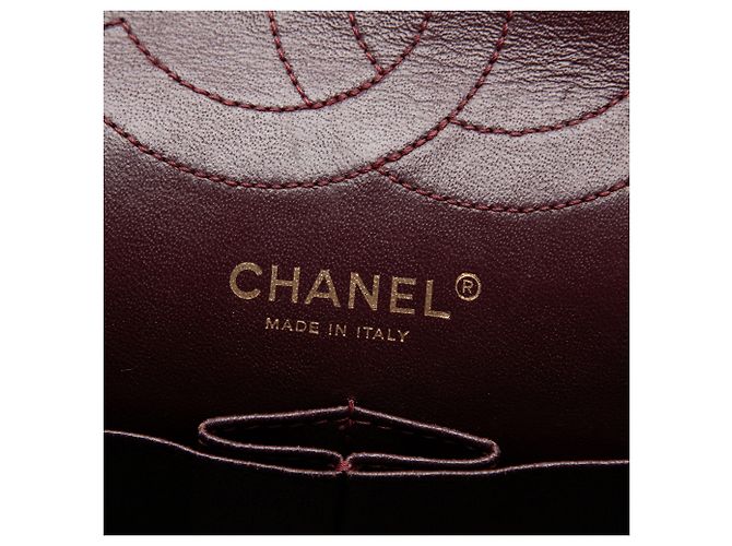 Chanel Black Quilted Aged Calfskin Reissue 2.55 Double Flap 226 Nero - vista 5