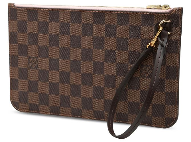Louis Vuitton Brown Damier Ebene Neverfull MM Täschchen Braun - Ansicht 2