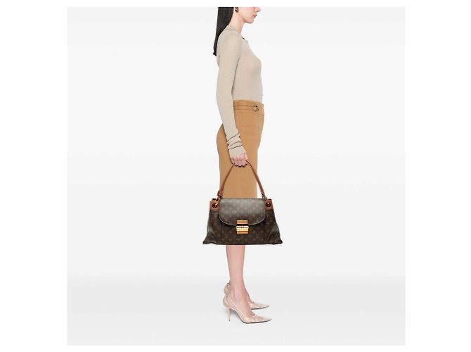 Louis Vuitton Brown Monogram Olympe MM Braun - Ansicht 6
