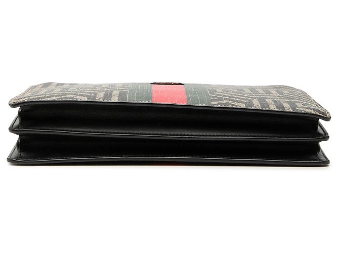 Gucci Beige GG Supreme Caleido Web Bee Crossbody - Ansicht 3