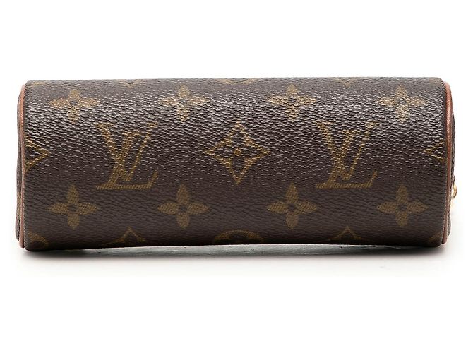 Louis Vuitton Brown Monogram Papillon Pochette Marron - vue 3
