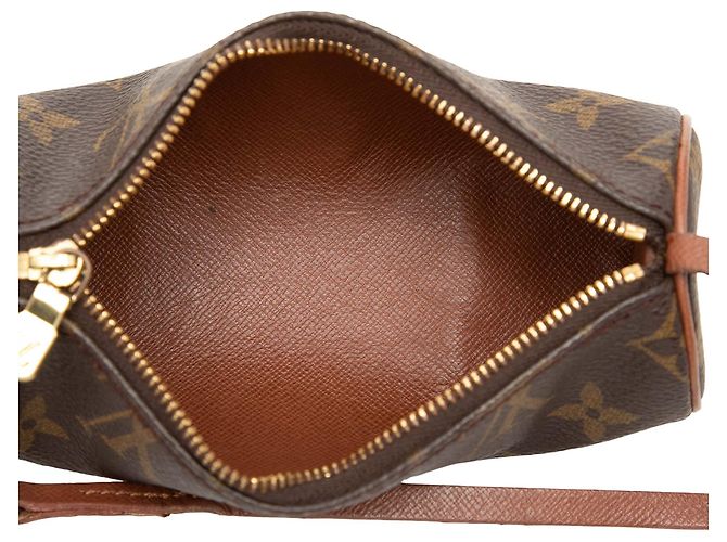 Louis Vuitton Brown Monogram Papillon Pochette Marron - vue 4