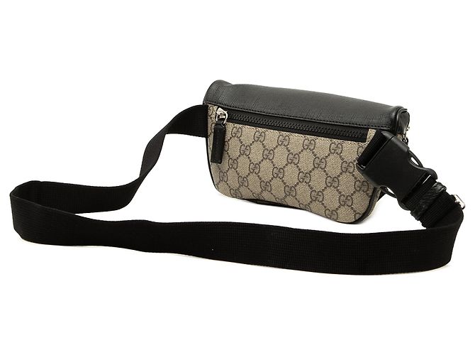 Gucci Beige GG Supreme Gürteltasche - Ansicht 2