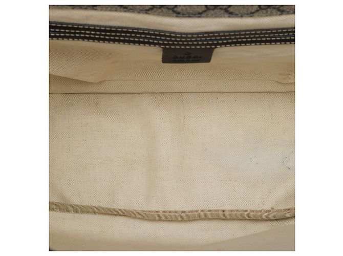 Borsa a tracolla Gucci Beige GG Supreme - vista 4