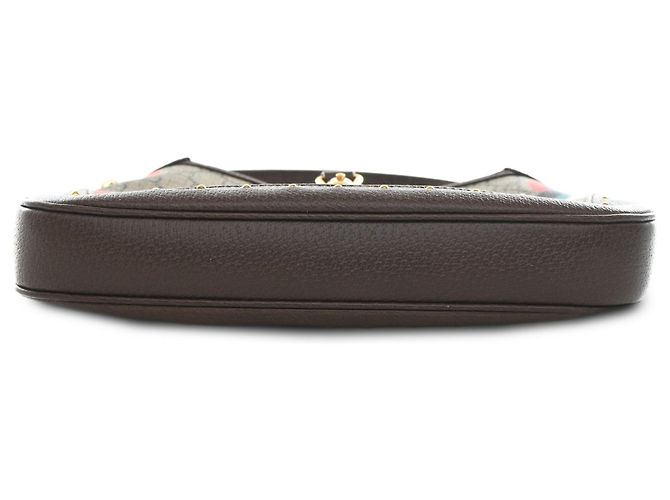 Borsa Jackie 1961 Small GG Supreme a pois beige Gucci - vista 3