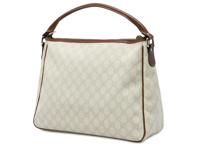 Gucci White GG Supreme Joy Handtasche Weiß - Ansicht 2