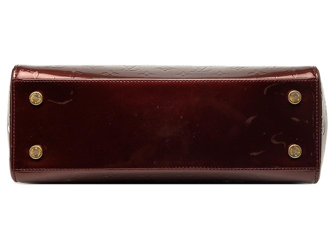 Louis Vuitton Red Monogram Vernis Brea MM Rouge Bordeaux - vue 3