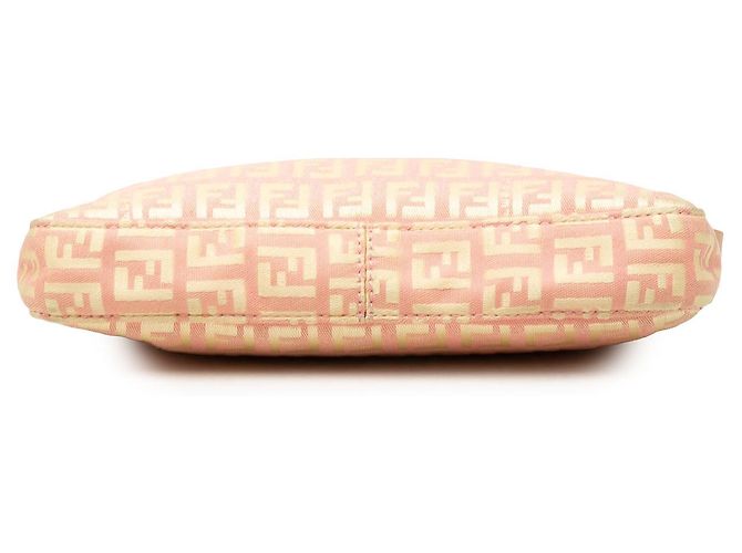 Pochette Fendi in tela Zucchino rosa - vista 3