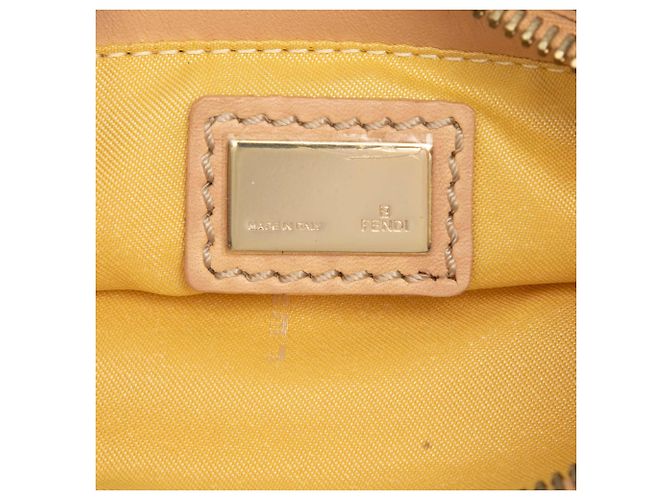 Pochette Fendi in tela Zucchino rosa - vista 5