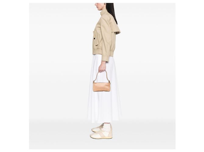 Pochette Fendi in tela Zucchino rosa - vista 6