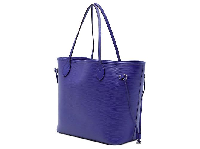 Louis Vuitton Purple Epi Neverfull MM Roxo - vista 2