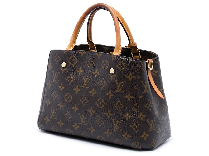 Louis Vuitton Brown Monogram Montaigne BB Marrone - vista 2