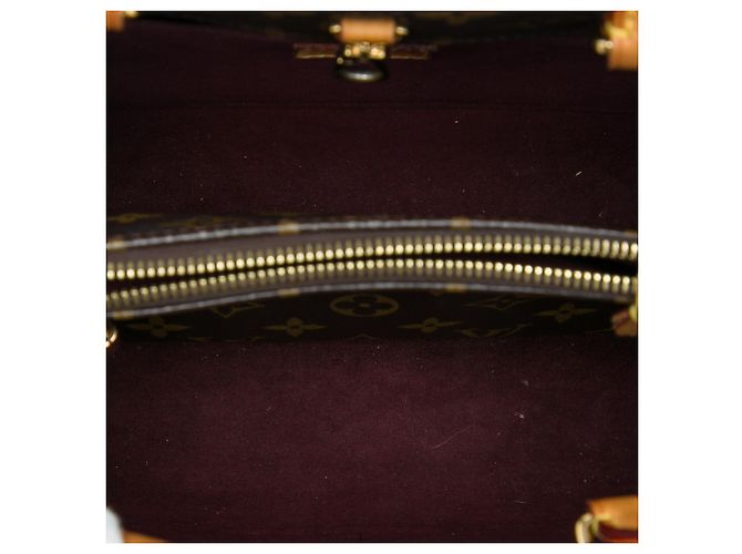 Louis Vuitton Brown Monogram Montaigne BB Marrone - vista 4
