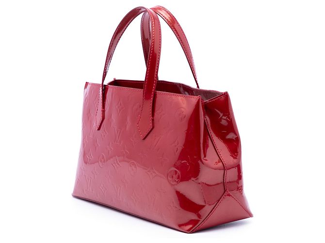 Louis Vuitton Red Monogram Vernis Wilshire PM Vermelho - vista 2