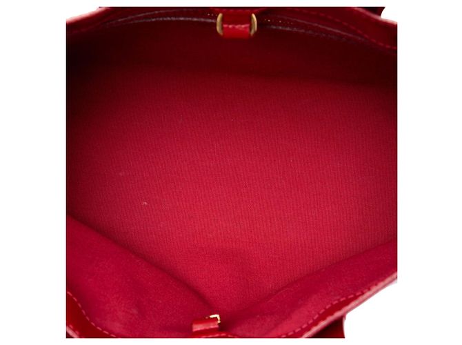 Louis Vuitton Red Monogram Vernis Wilshire PM Vermelho - vista 4