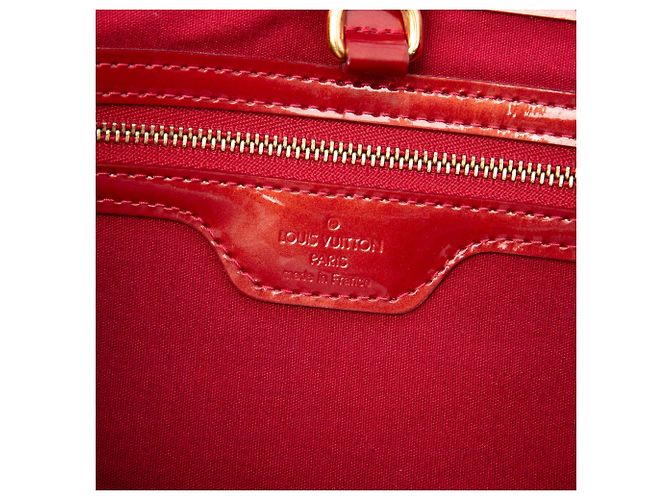 Louis Vuitton Red Monogram Vernis Wilshire PM Vermelho - vista 5