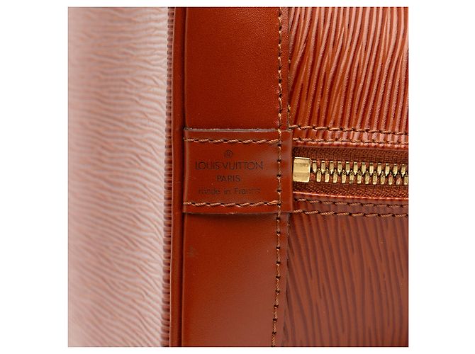 Louis Vuitton Brown Epi Alma PM Braun - Ansicht 5