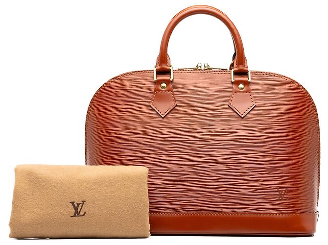 Louis Vuitton Brown Epi Alma PM Braun - Ansicht 7