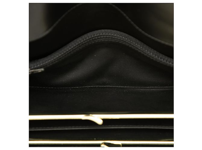 Céline Celine Black Macadam Coated Canvas Long Wallet - view 4