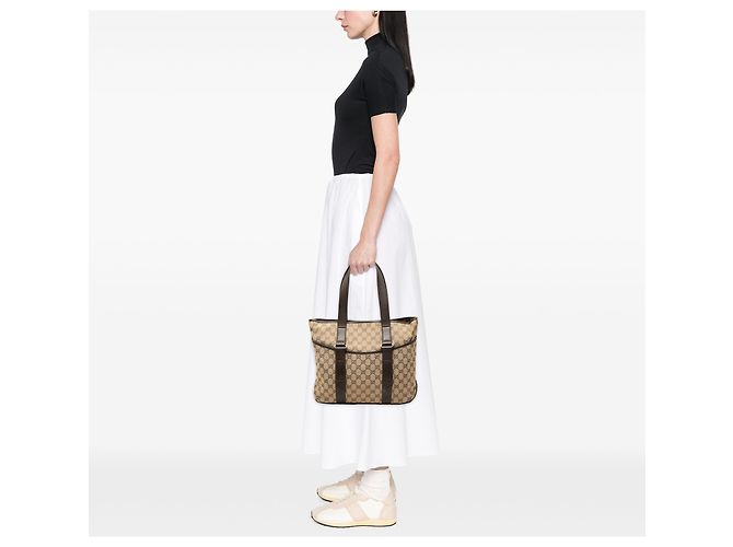 Gucci GG Canvas Tote in Beige - Ansicht 6