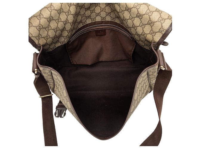 Gucci Beige GG Supreme Messenger Bag - Ansicht 4