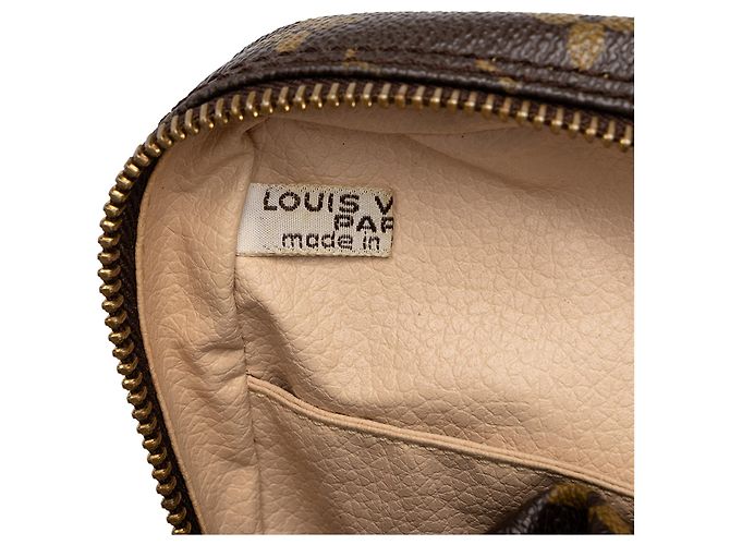 Louis Vuitton Brown Monogram Trousse Toilette 23 Castaño - vista 5
