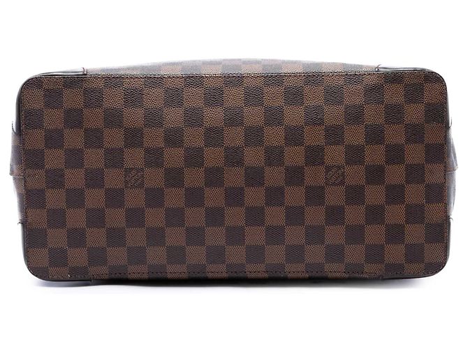 Louis Vuitton Brown Damier Ebene Hampstead MM Marrom - vista 3