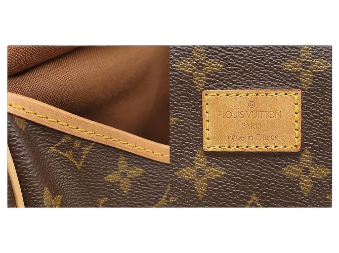 Louis Vuitton Brown Monogram Saumur 30 Marrom - vista 13