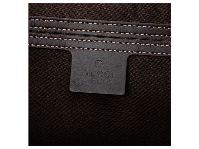 Borsa a tracolla Gucci Beige GG Supreme - vista 5