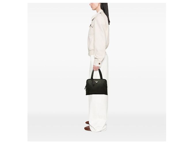 Bolsa Prada em Tessuto preto - vista 6