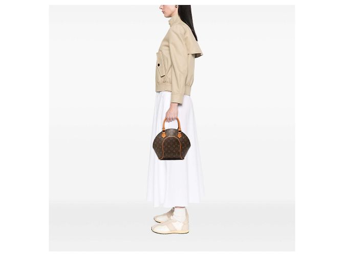 Louis Vuitton Brown Monogram Ellipse PM Marrom - vista 6