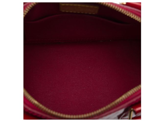 Louis Vuitton Red Monogram Vernis Alma BB Rot - Ansicht 4
