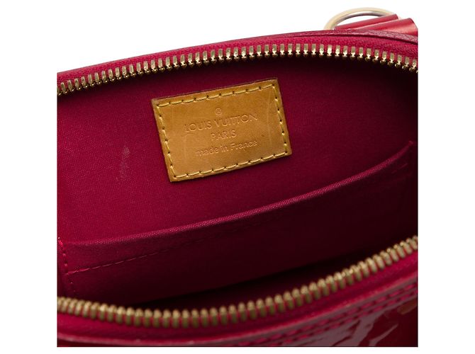 Louis Vuitton Red Monogram Vernis Alma BB Rot - Ansicht 5