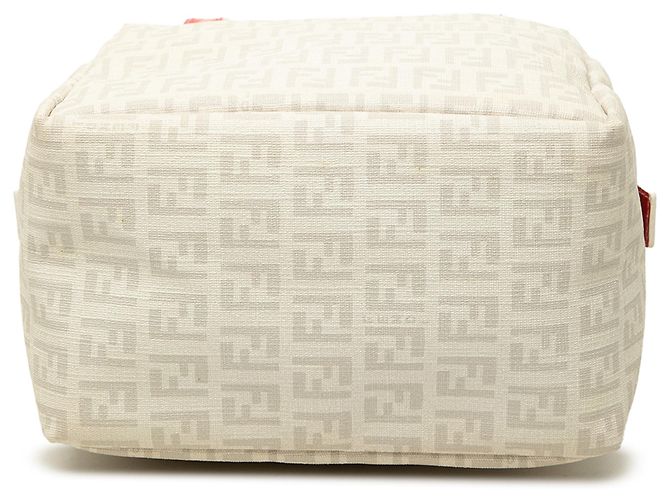 Fendi Mini Zucchino Spalmati Handtasche Weiß - Ansicht 3