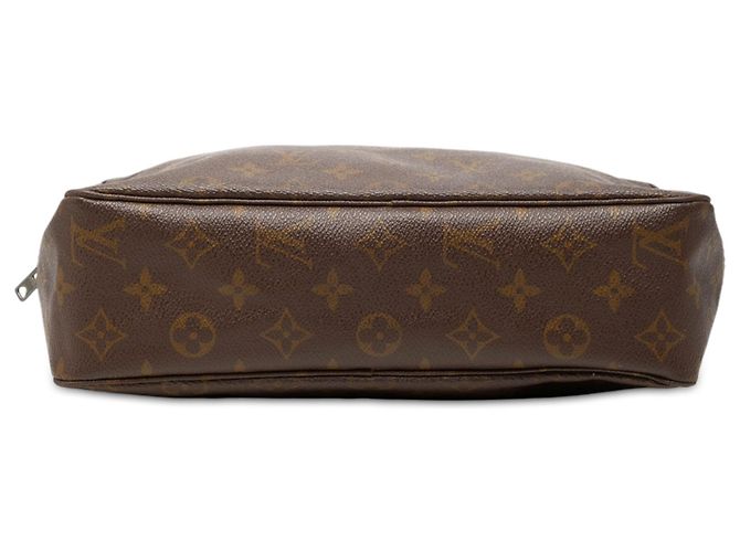 Louis Vuitton Brown Monogram Trousse Toilette 28 Marrone - vista 3
