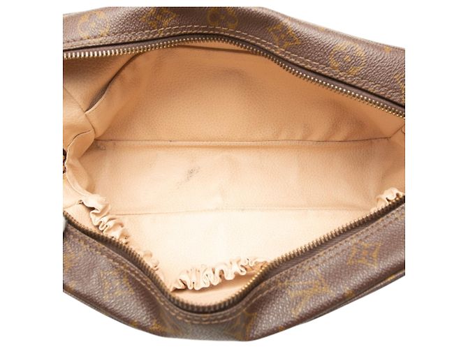 Louis Vuitton Brown Monogram Trousse Toilette 28 Marrone - vista 4