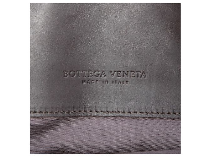 Bottega Veneta Bolsa Tiracolo VN em Nappa Intrecciato Castanho Marrom Castanho escuro - vista 5