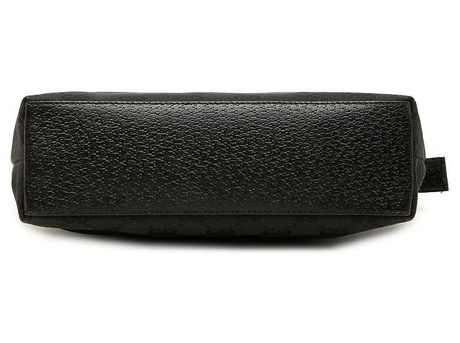 Neceser Gucci de lona GG negra Negro - vista 3