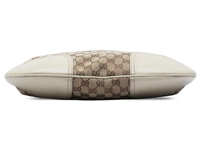 Borsa Gucci Princy in tela GG beige - vista 3
